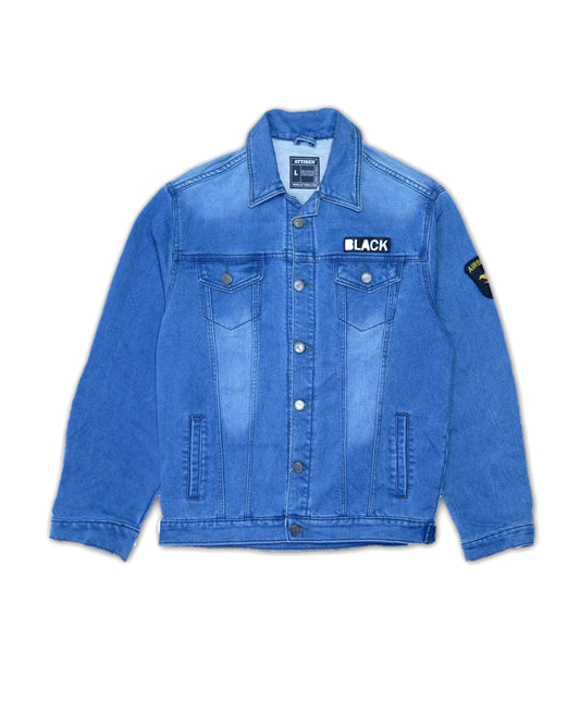 Attiren Sky Blue Denim Jacket